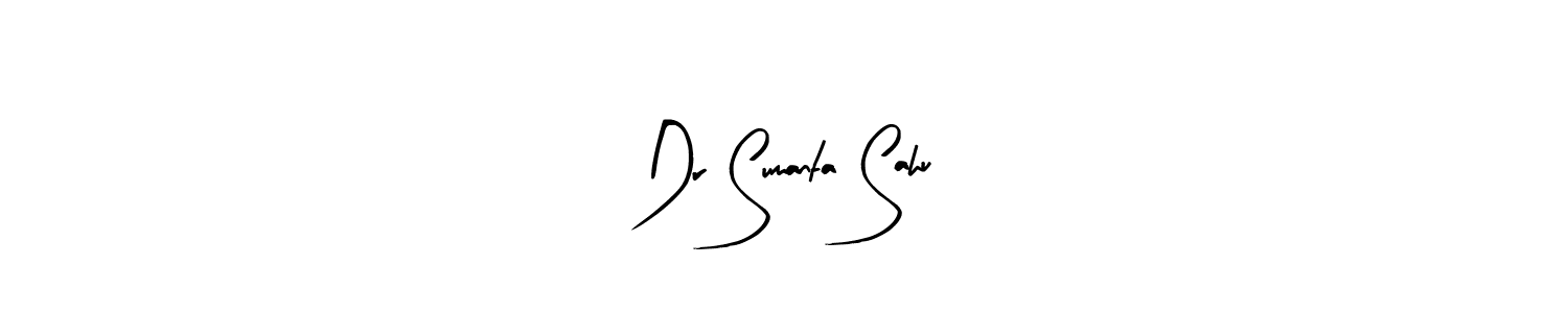 Create a beautiful signature design for name Dr Sumanta Sahu. With this signature (Arty Signature) fonts, you can make a handwritten signature for free. Dr Sumanta Sahu signature style 8 images and pictures png