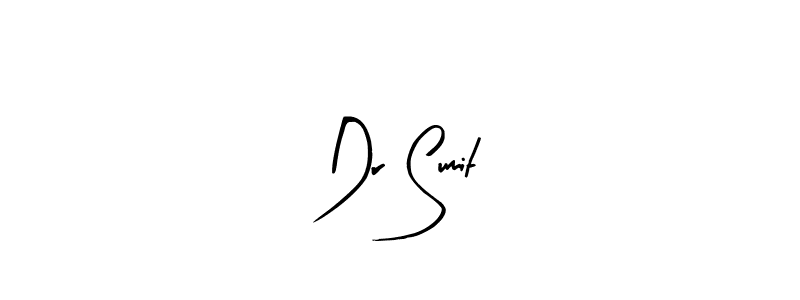 Make a beautiful signature design for name Dr Sumit. With this signature (Arty Signature) style, you can create a handwritten signature for free. Dr Sumit signature style 8 images and pictures png