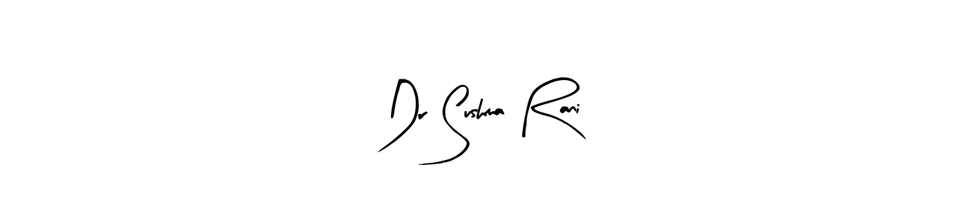 Make a short Dr Sushma Rani signature style. Manage your documents anywhere anytime using Arty Signature. Create and add eSignatures, submit forms, share and send files easily. Dr Sushma Rani signature style 8 images and pictures png