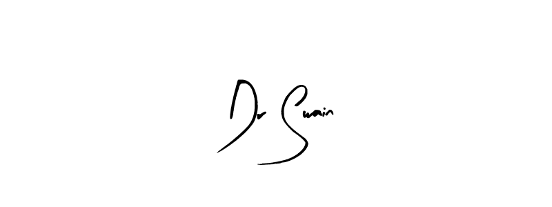 Make a beautiful signature design for name Dr Swain. With this signature (Arty Signature) style, you can create a handwritten signature for free. Dr Swain signature style 8 images and pictures png