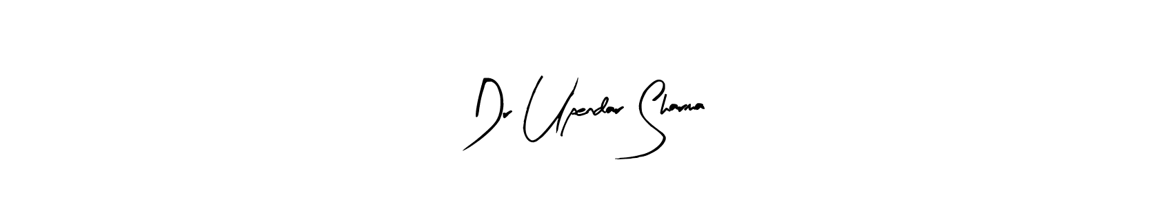 How to make Dr Upendar Sharma signature? Arty Signature is a professional autograph style. Create handwritten signature for Dr Upendar Sharma name. Dr Upendar Sharma signature style 8 images and pictures png