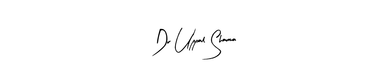 Use a signature maker to create a handwritten signature online. With this signature software, you can design (Arty Signature) your own signature for name Dr Uppal Sharma. Dr Uppal Sharma signature style 8 images and pictures png