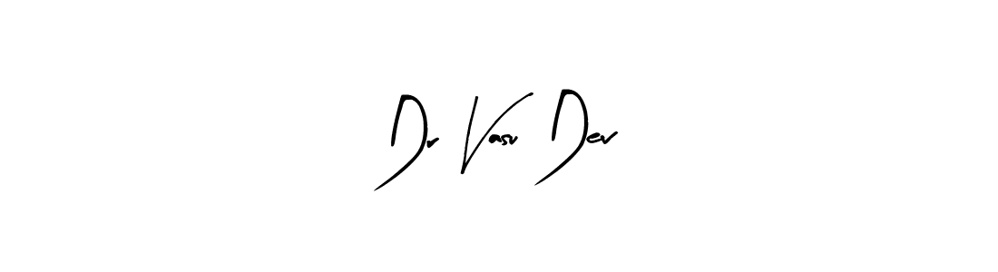 Design your own signature with our free online signature maker. With this signature software, you can create a handwritten (Arty Signature) signature for name Dr Vasu Dev. Dr Vasu Dev signature style 8 images and pictures png