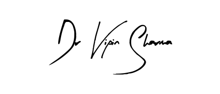 A sleek calligraphic signature for name Dr Vipin Sharma utilizing Arty Signature styling. Great for adding personal signatures to photos and art. Dr Vipin Sharma signature style 8 images and pictures png