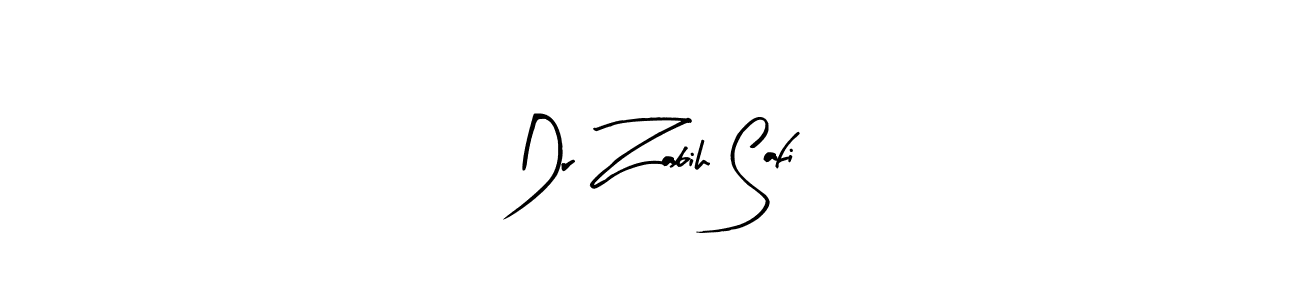 The best way (Arty Signature) to make a short signature is to pick only two or three words in your name. The name Dr Zabih Safi include a total of six letters. For converting this name. Dr Zabih Safi signature style 8 images and pictures png