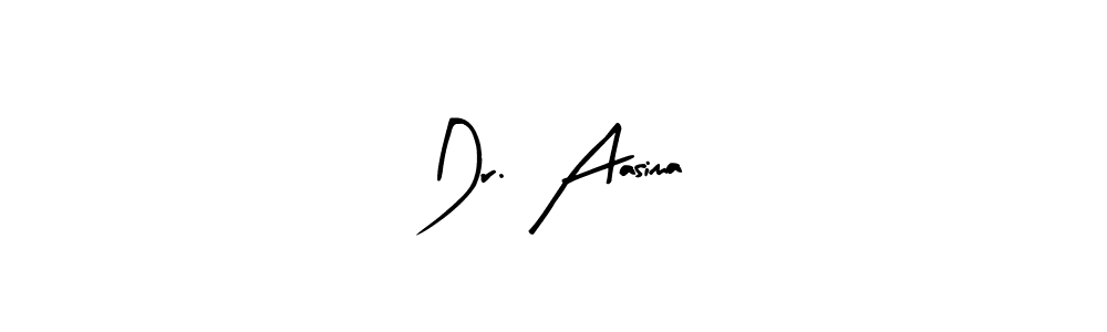 Also we have Dr. Aasima name is the best signature style. Create professional handwritten signature collection using Arty Signature autograph style. Dr. Aasima signature style 8 images and pictures png