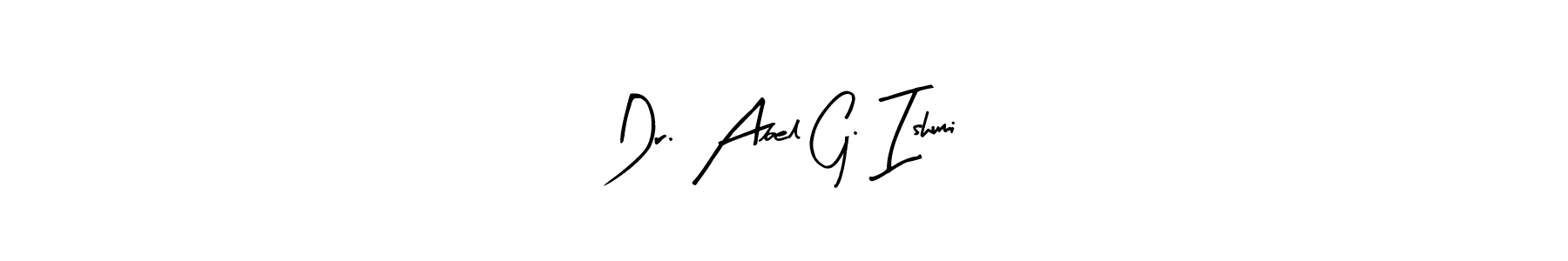 Create a beautiful signature design for name Dr. Abel G. Ishumi. With this signature (Arty Signature) fonts, you can make a handwritten signature for free. Dr. Abel G. Ishumi signature style 8 images and pictures png