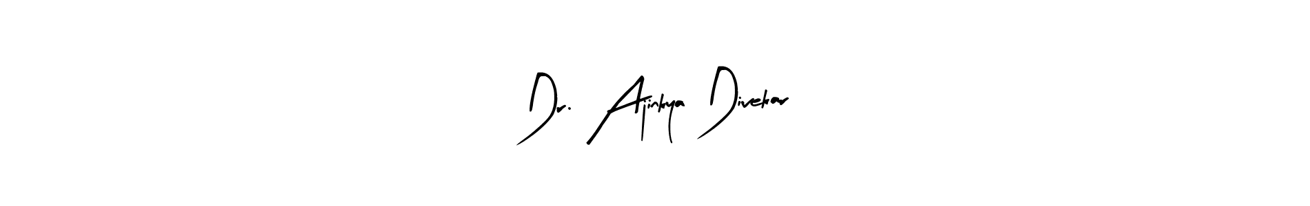 if you are searching for the best signature style for your name Dr. Ajinkya Divekar. so please give up your signature search. here we have designed multiple signature styles  using Arty Signature. Dr. Ajinkya Divekar signature style 8 images and pictures png