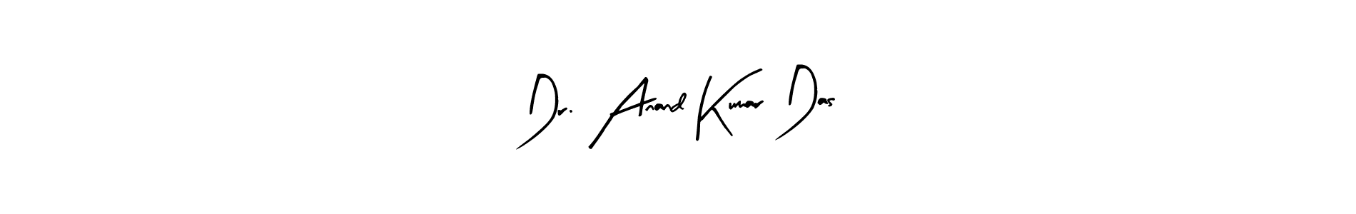 The best way (Arty Signature) to make a short signature is to pick only two or three words in your name. The name Dr. Anand Kumar Das include a total of six letters. For converting this name. Dr. Anand Kumar Das signature style 8 images and pictures png