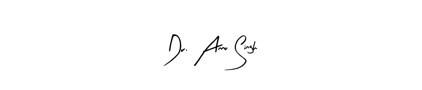 Also You can easily find your signature by using the search form. We will create Dr. Annu Singh name handwritten signature images for you free of cost using Arty Signature sign style. Dr. Annu Singh signature style 8 images and pictures png