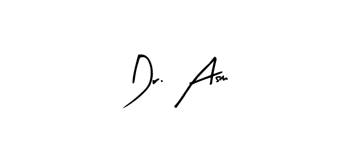 How to make Dr. Asm name signature. Use Arty Signature style for creating short signs online. This is the latest handwritten sign. Dr. Asm signature style 8 images and pictures png