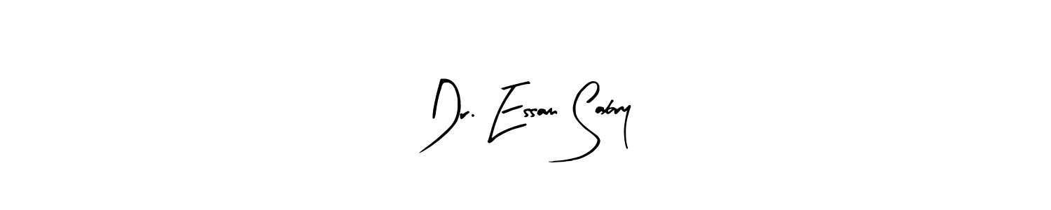 Similarly Arty Signature is the best handwritten signature design. Signature creator online .You can use it as an online autograph creator for name Dr. Essam Sabry. Dr. Essam Sabry signature style 8 images and pictures png