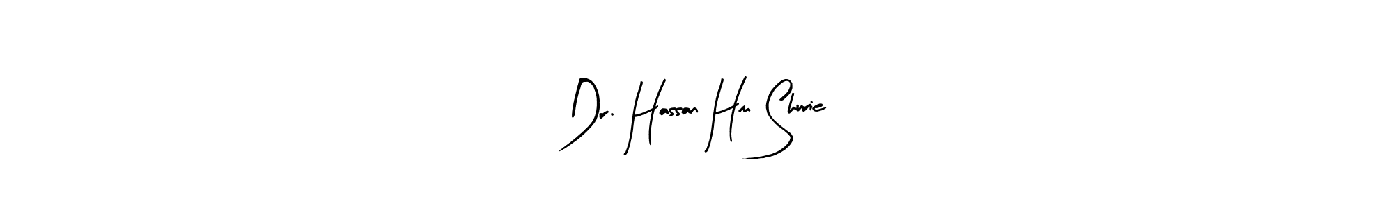 How to make Dr. Hassan Hm Shurie signature? Arty Signature is a professional autograph style. Create handwritten signature for Dr. Hassan Hm Shurie name. Dr. Hassan Hm Shurie signature style 8 images and pictures png