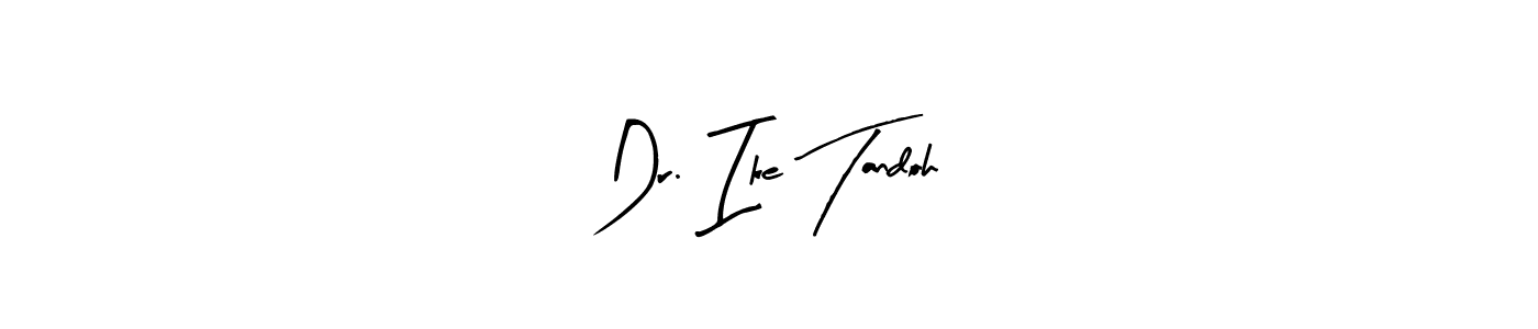 It looks lik you need a new signature style for name Dr. Ike Tandoh. Design unique handwritten (Arty Signature) signature with our free signature maker in just a few clicks. Dr. Ike Tandoh signature style 8 images and pictures png