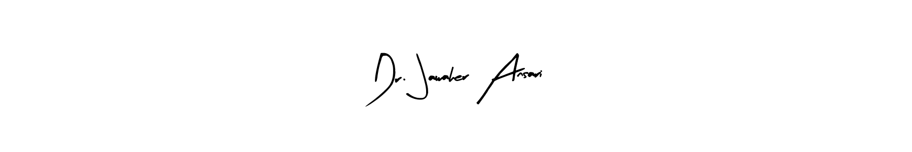 This is the best signature style for the Dr. Jawaher Ansari name. Also you like these signature font (Arty Signature). Mix name signature. Dr. Jawaher Ansari signature style 8 images and pictures png