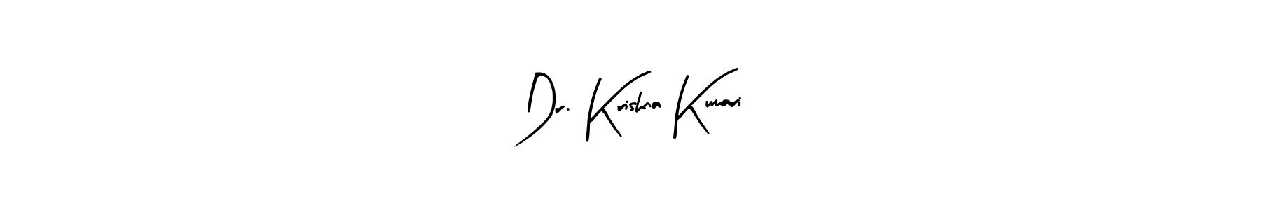 Use a signature maker to create a handwritten signature online. With this signature software, you can design (Arty Signature) your own signature for name Dr. Krishna Kumari. Dr. Krishna Kumari signature style 8 images and pictures png