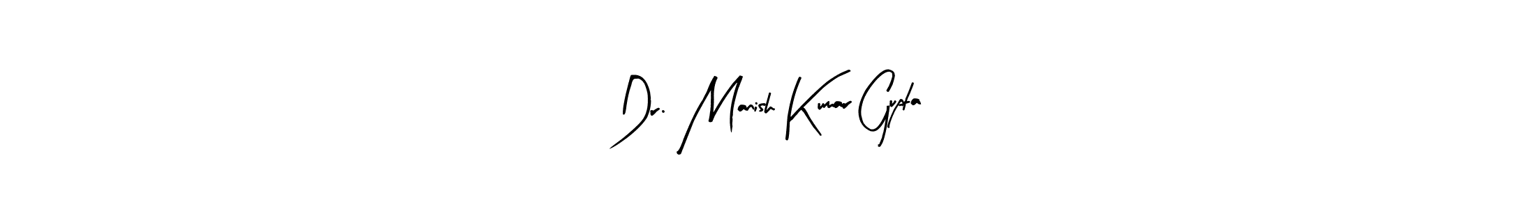 Similarly Arty Signature is the best handwritten signature design. Signature creator online .You can use it as an online autograph creator for name Dr. Manish Kumar Gupta. Dr. Manish Kumar Gupta signature style 8 images and pictures png