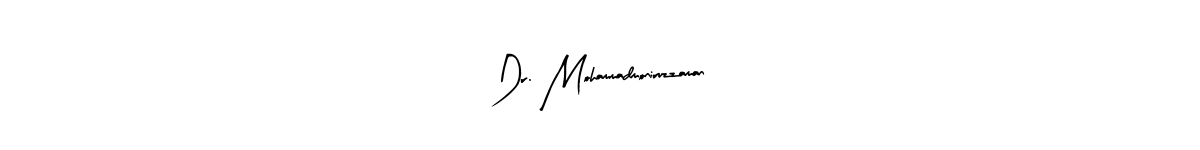 You should practise on your own different ways (Arty Signature) to write your name (Dr. Mohammadmoniruzzaman) in signature. don't let someone else do it for you. Dr. Mohammadmoniruzzaman signature style 8 images and pictures png