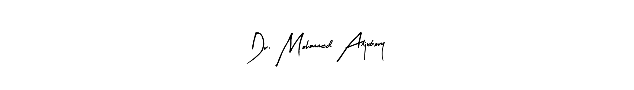 Dr. Mohammed Aljubory stylish signature style. Best Handwritten Sign (Arty Signature) for my name. Handwritten Signature Collection Ideas for my name Dr. Mohammed Aljubory. Dr. Mohammed Aljubory signature style 8 images and pictures png