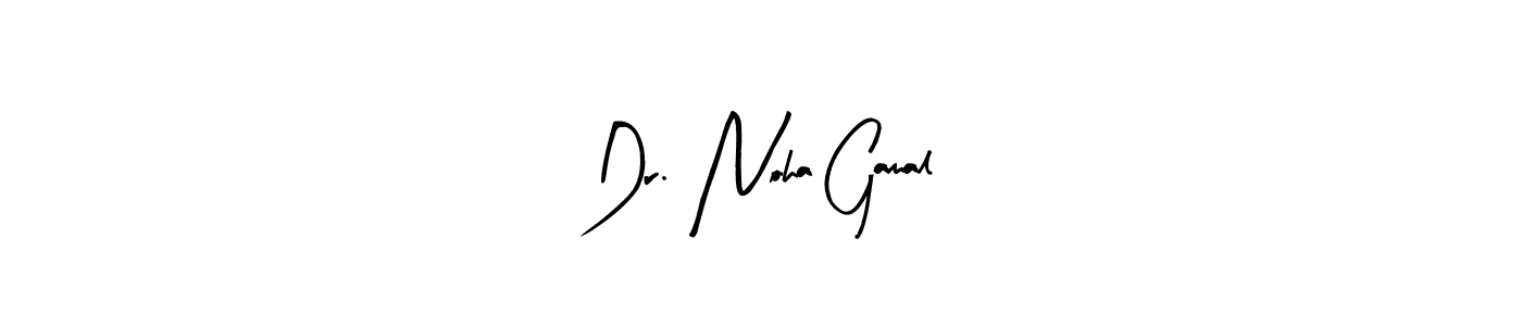 Make a beautiful signature design for name Dr. Noha Gamal. Use this online signature maker to create a handwritten signature for free. Dr. Noha Gamal signature style 8 images and pictures png