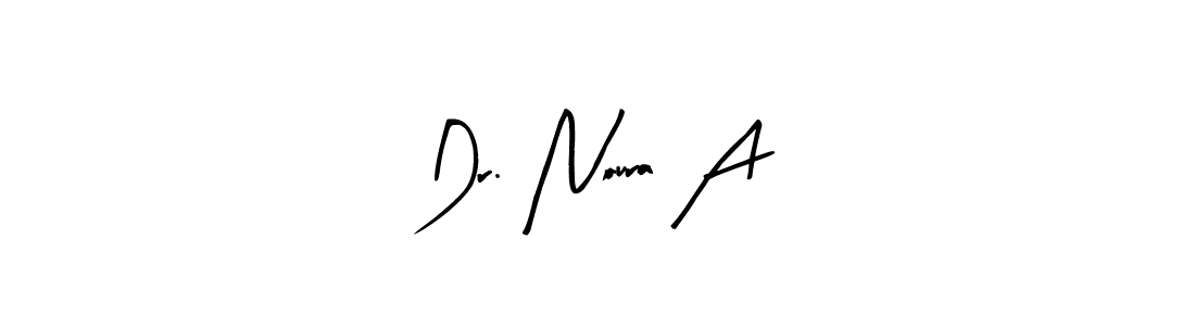 Dr. Noura A stylish signature style. Best Handwritten Sign (Arty Signature) for my name. Handwritten Signature Collection Ideas for my name Dr. Noura A. Dr. Noura A signature style 8 images and pictures png