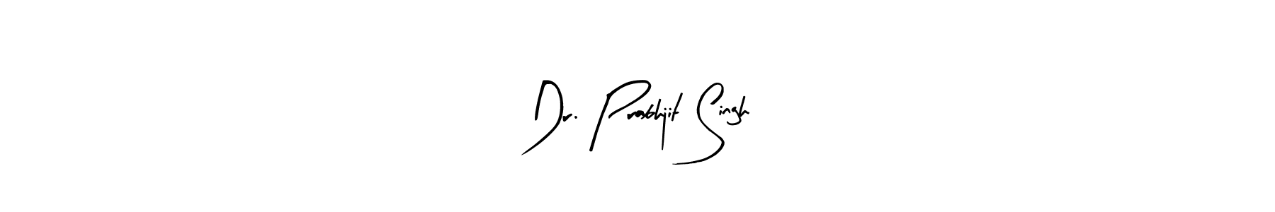 You should practise on your own different ways (Arty Signature) to write your name (Dr. Prabhjit Singh) in signature. don't let someone else do it for you. Dr. Prabhjit Singh signature style 8 images and pictures png