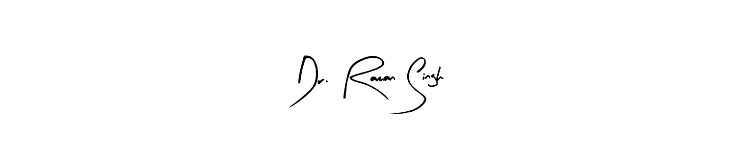 Design your own signature with our free online signature maker. With this signature software, you can create a handwritten (Arty Signature) signature for name Dr. Raman Singh. Dr. Raman Singh signature style 8 images and pictures png