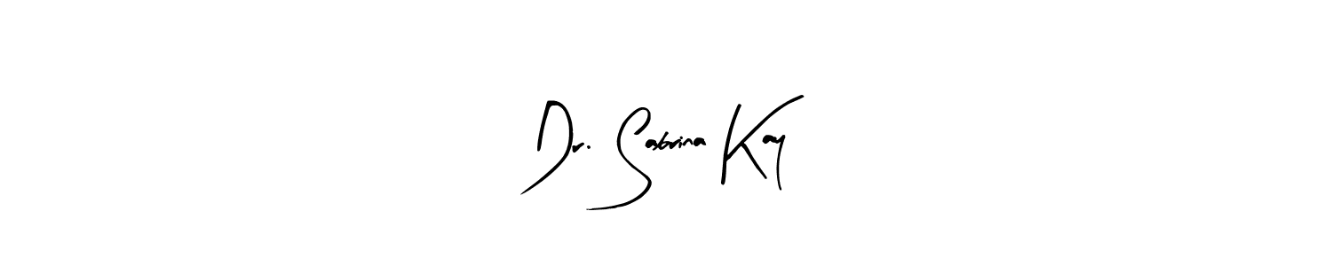 The best way (Arty Signature) to make a short signature is to pick only two or three words in your name. The name Dr. Sabrina Kay include a total of six letters. For converting this name. Dr. Sabrina Kay signature style 8 images and pictures png