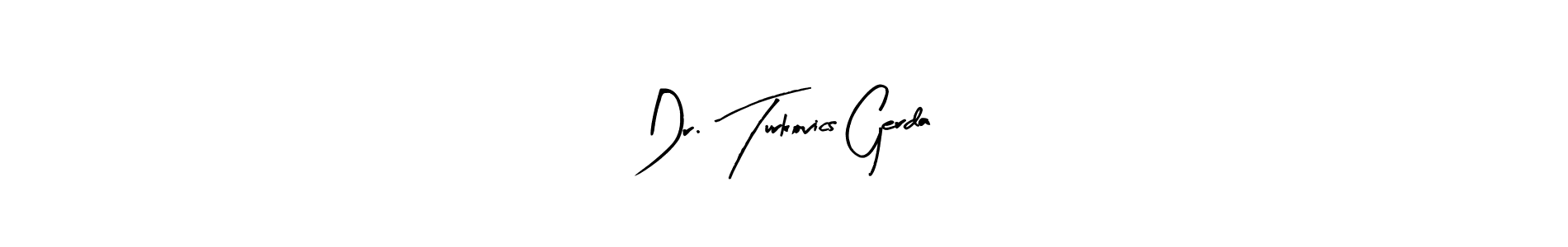 Also we have Dr. Turkovics Gerda name is the best signature style. Create professional handwritten signature collection using Arty Signature autograph style. Dr. Turkovics Gerda signature style 8 images and pictures png