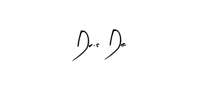 How to Draw Dr.s De signature style? Arty Signature is a latest design signature styles for name Dr.s De. Dr.s De signature style 8 images and pictures png