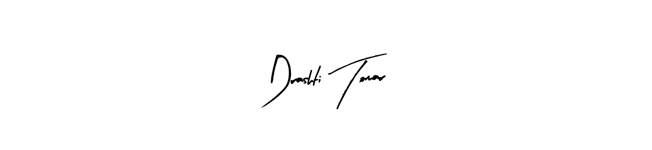 Make a beautiful signature design for name Drashti Tomar. Use this online signature maker to create a handwritten signature for free. Drashti Tomar signature style 8 images and pictures png