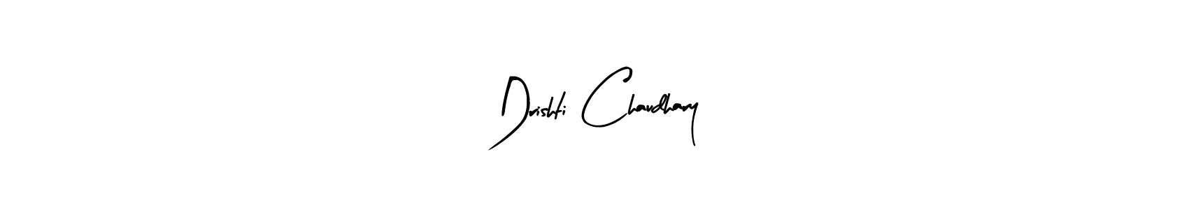 Also we have Drishti Chaudhary name is the best signature style. Create professional handwritten signature collection using Arty Signature autograph style. Drishti Chaudhary signature style 8 images and pictures png