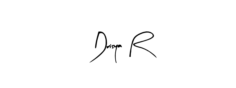 How to Draw Drisya R signature style? Arty Signature is a latest design signature styles for name Drisya R. Drisya R signature style 8 images and pictures png