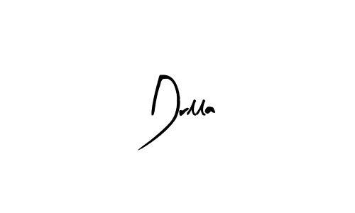 Similarly Arty Signature is the best handwritten signature design. Signature creator online .You can use it as an online autograph creator for name Drlla. Drlla signature style 8 images and pictures png