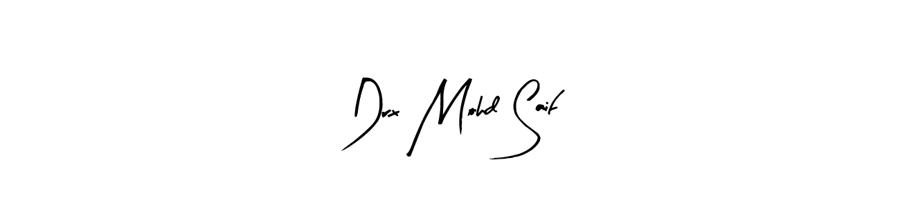 Check out images of Autograph of Drx Mohd Saif name. Actor Drx Mohd Saif Signature Style. Arty Signature is a professional sign style online. Drx Mohd Saif signature style 8 images and pictures png