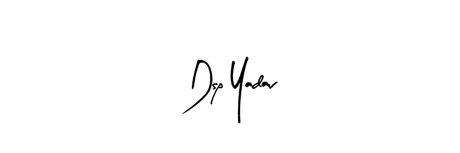 if you are searching for the best signature style for your name Dsp Yadav. so please give up your signature search. here we have designed multiple signature styles  using Arty Signature. Dsp Yadav signature style 8 images and pictures png