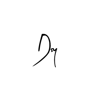 Create a beautiful signature design for name Dsy. With this signature (Arty Signature) fonts, you can make a handwritten signature for free. Dsy signature style 8 images and pictures png