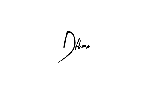 Also You can easily find your signature by using the search form. We will create Dthao name handwritten signature images for you free of cost using Arty Signature sign style. Dthao signature style 8 images and pictures png