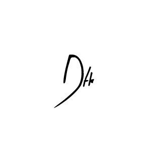 Make a beautiful signature design for name Dtk. Use this online signature maker to create a handwritten signature for free. Dtk signature style 8 images and pictures png