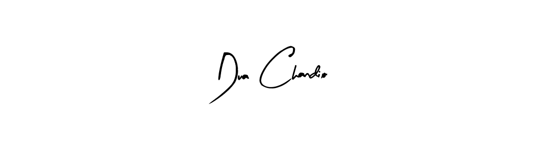 This is the best signature style for the Dua Chandio name. Also you like these signature font (Arty Signature). Mix name signature. Dua Chandio signature style 8 images and pictures png