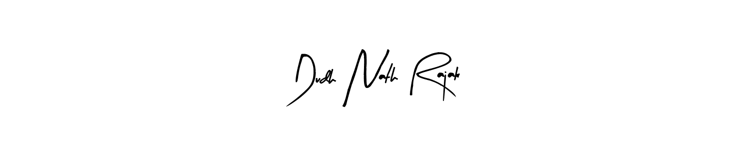Use a signature maker to create a handwritten signature online. With this signature software, you can design (Arty Signature) your own signature for name Dudh Nath Rajak. Dudh Nath Rajak signature style 8 images and pictures png