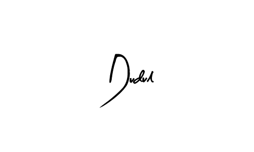 You should practise on your own different ways (Arty Signature) to write your name (Dudul) in signature. don't let someone else do it for you. Dudul signature style 8 images and pictures png