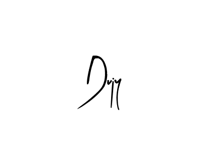 Arty Signature is a professional signature style that is perfect for those who want to add a touch of class to their signature. It is also a great choice for those who want to make their signature more unique. Get Dujy name to fancy signature for free. Dujy signature style 8 images and pictures png