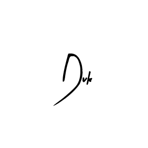 How to make Duk name signature. Use Arty Signature style for creating short signs online. This is the latest handwritten sign. Duk signature style 8 images and pictures png