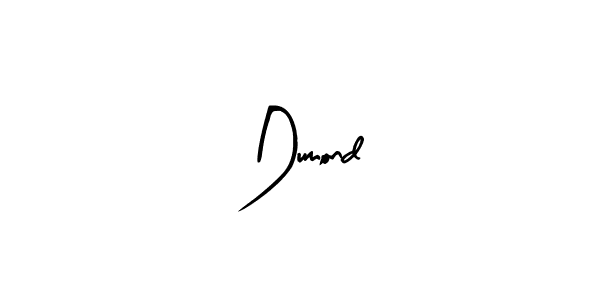 How to make Dumond name signature. Use Arty Signature style for creating short signs online. This is the latest handwritten sign. Dumond signature style 8 images and pictures png