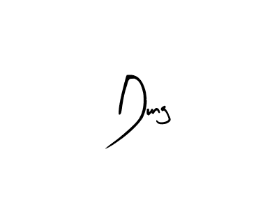 Make a beautiful signature design for name Dung. With this signature (Arty Signature) style, you can create a handwritten signature for free. Dung signature style 8 images and pictures png