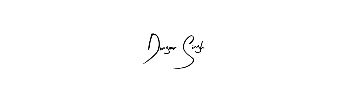 Create a beautiful signature design for name Dungar Singh. With this signature (Arty Signature) fonts, you can make a handwritten signature for free. Dungar Singh signature style 8 images and pictures png