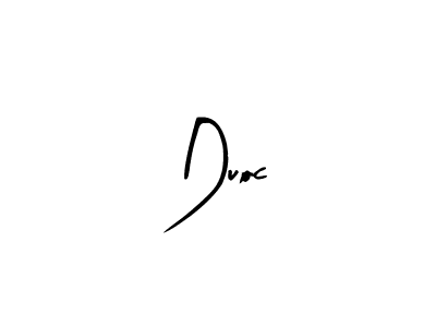 Make a beautiful signature design for name Duoc. With this signature (Arty Signature) style, you can create a handwritten signature for free. Duoc signature style 8 images and pictures png