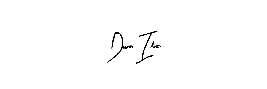 Arty Signature is a professional signature style that is perfect for those who want to add a touch of class to their signature. It is also a great choice for those who want to make their signature more unique. Get Dura Ilie name to fancy signature for free. Dura Ilie signature style 8 images and pictures png