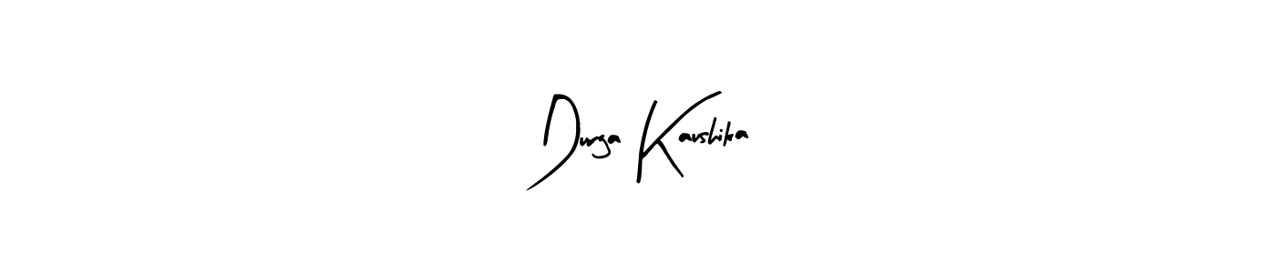 Similarly Arty Signature is the best handwritten signature design. Signature creator online .You can use it as an online autograph creator for name Durga Kaushika. Durga Kaushika signature style 8 images and pictures png
